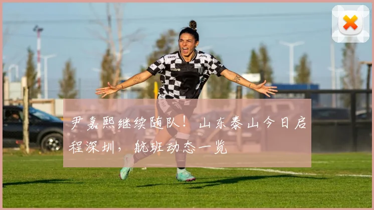 尹嘉熙继续随队！山东泰山今日启程深圳，航班动态一览